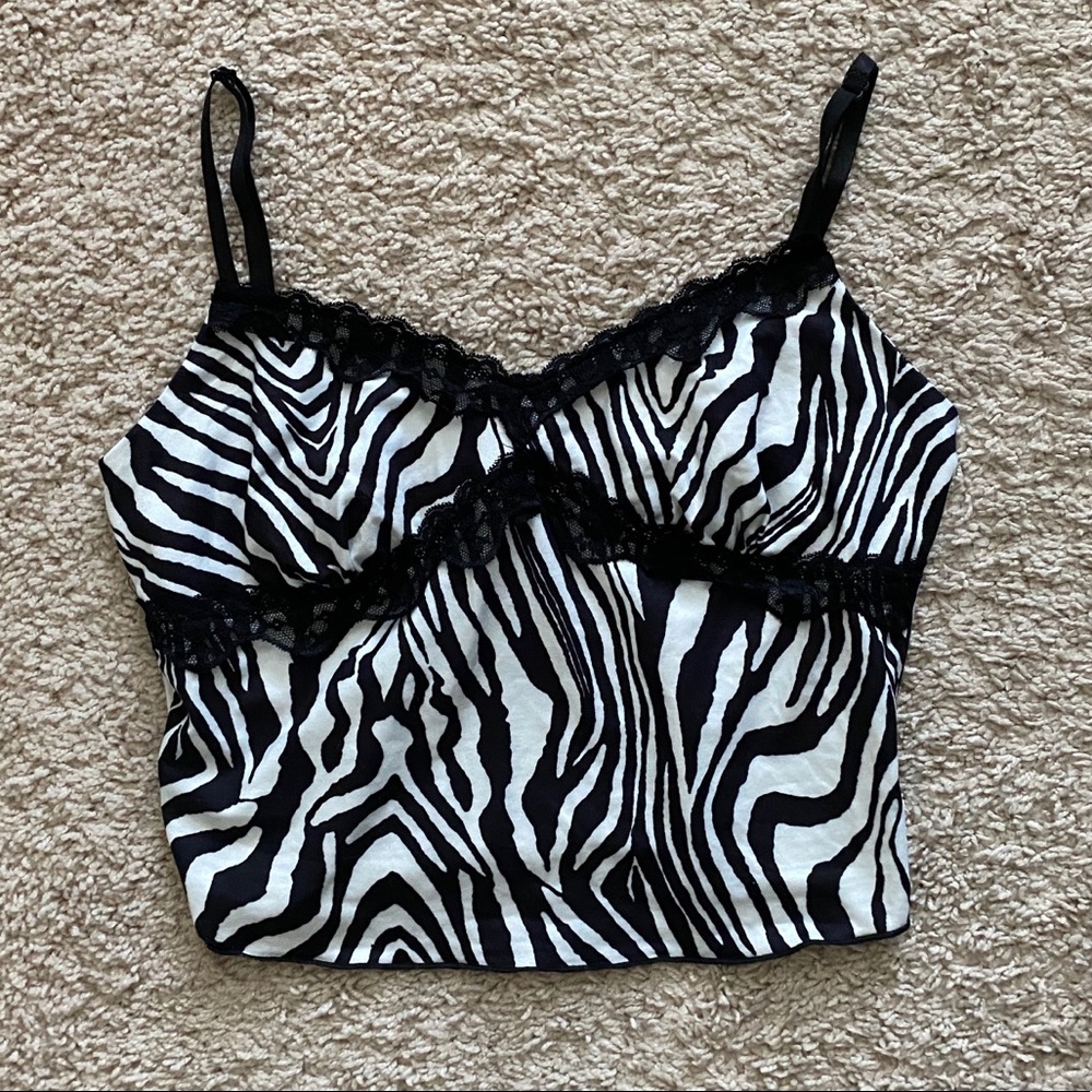 SHEIN Women’s zebra tank